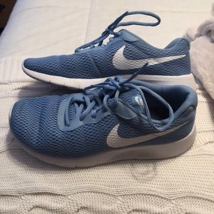 Light Blue Nike sneakers